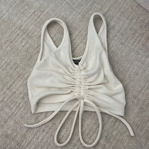 A White Top with Bow